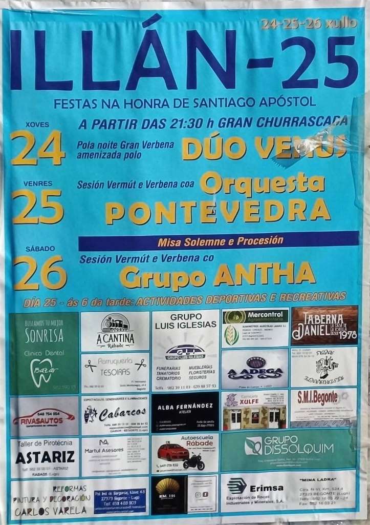 Santiago Apóstol de Illán en Begonte