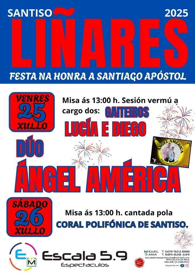 Santiago Apóstol de Liñares  (2025) en Santiso
