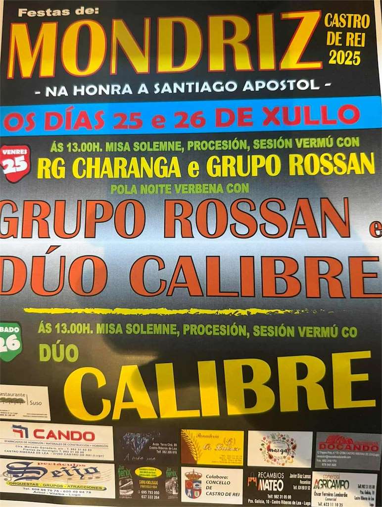 Santiago Apóstol de Mondriz en Castro de Rei