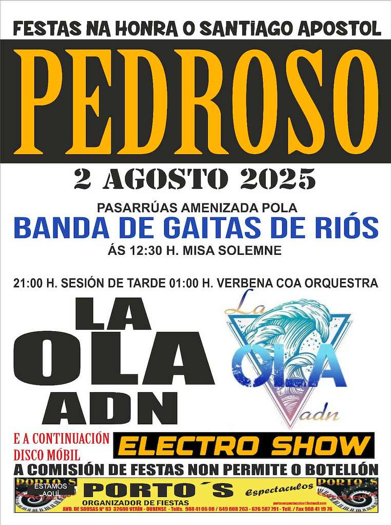Santiago Apóstol de Pedroso en O Riós