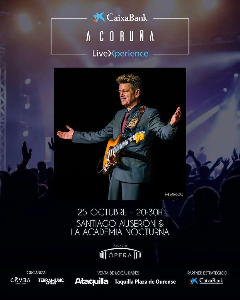 Santiago Auserón & La Academia Nocturna - A Coruña Live Experience (2025)