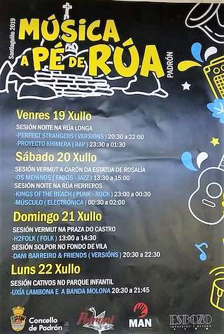 Santiaguiño do Monte en Padrón