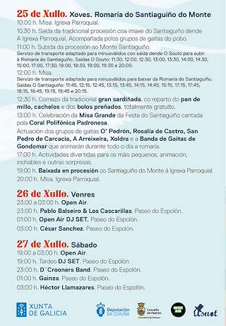 Santiaguiño do Monte en Padrón