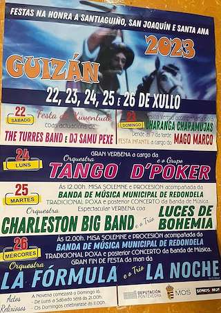 Santiaguiño e Santa Ana de Guizán en Mos