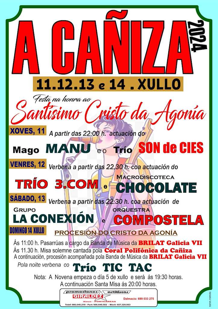 Santísimo Cristo da Agonía (2025) en A Cañiza
