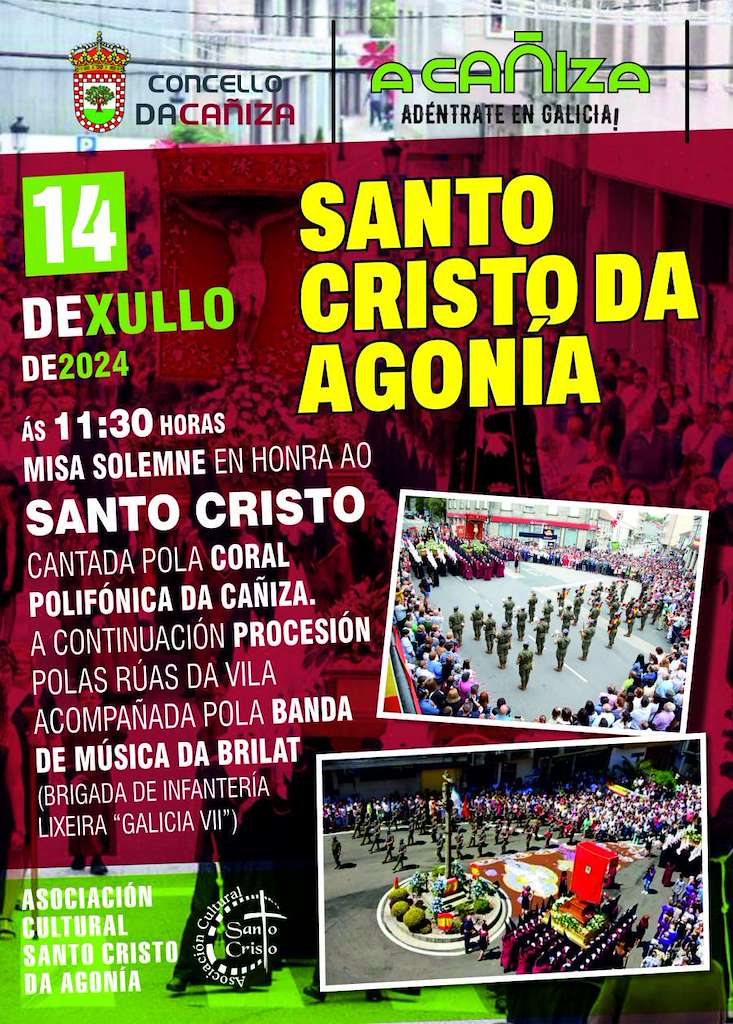 Santísimo Cristo da Agonía (2025) en A Cañiza