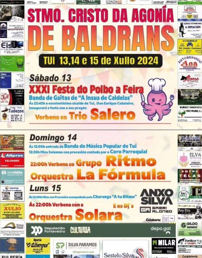 Santísimo Cristo da Agonía de Baldráns - XXXI Romería do Polbo á Feira en Tui