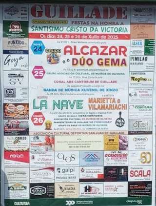 Fechas, información, programa, cartel, imágenes, mapa y ubicación de Santísimo Cristo da Victoria de Guillade  en  Ponteareas