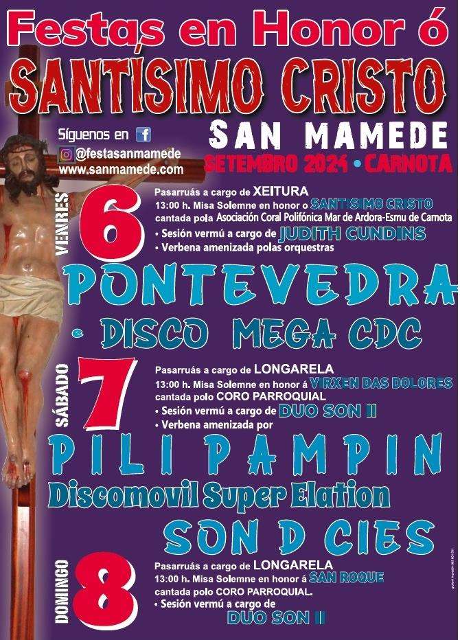 Santísimo Cristo de San Mamede en Carnota