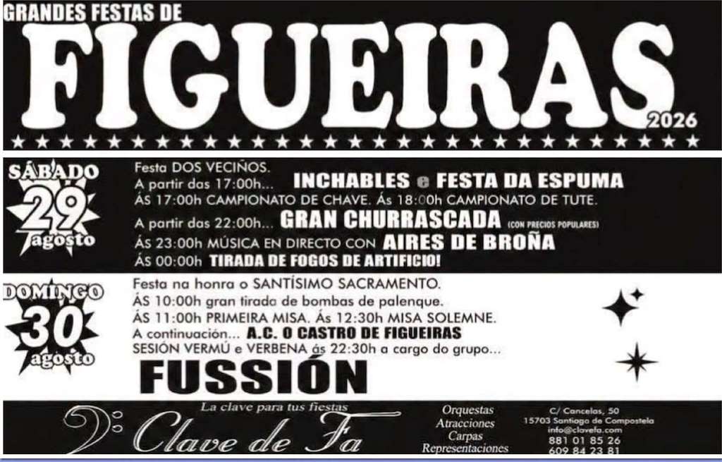 Santísimo Sacramento de Figueiras (2026) en Santiago de Compostela