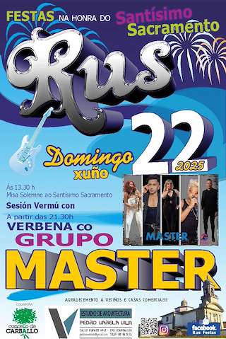 Fechas, información, programa, cartel, imágenes, mapa y ubicación de Santísimo Sacramento de Rus   en  Carballo