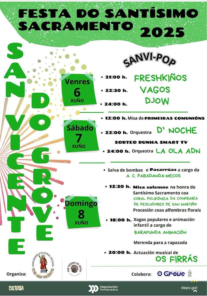 Santísimo Sacramento de San Vicente (2025) en O Grove