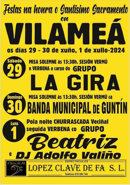 Santísimo Sacramento de Vilameá en Guntín