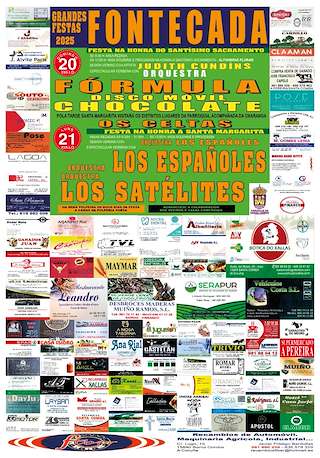 Fechas, información, programa, cartel, imágenes, mapa y ubicación de Santísimo Sacramento y Santa Margarita de Fontecada  en  Santa Comba