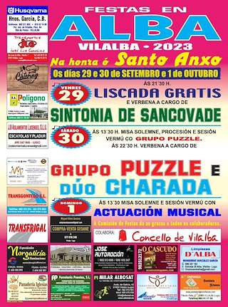 Santo Anxo de San Juan de Alba  en Vilalba