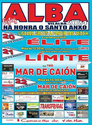 Santo Anxo de San Juan de Alba  en Vilalba