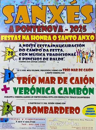 Santo Anxo de Sanxés en A Pontenova