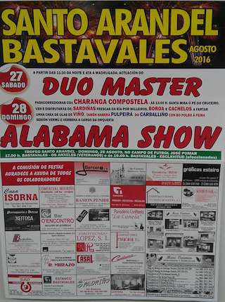 Santo Arandel de Bastavales en Brión