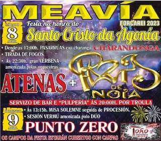 Santo Cristo da Agonía de Meavía en Forcarei