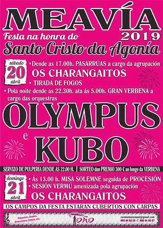 Santo Cristo da Agonía de Meavía en Forcarei