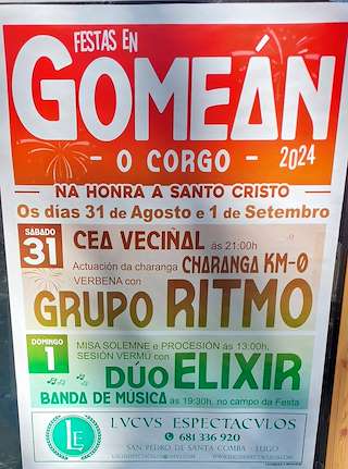 Santo Cristo de Gomean (2026) en O Corgo