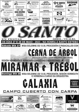 Santo Estebo de O Santo en Vilalba