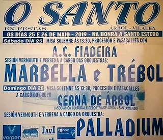 Santo Estebo de O Santo en Vilalba