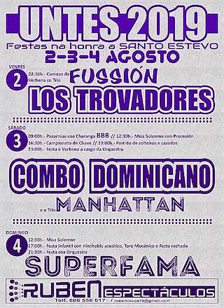 Santo Estevo de Untes en Ourense