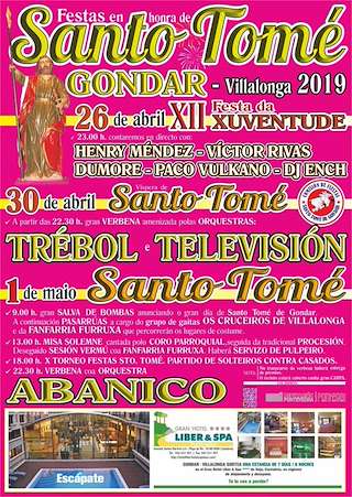 Santo Tomé de Gondar en Sanxenxo