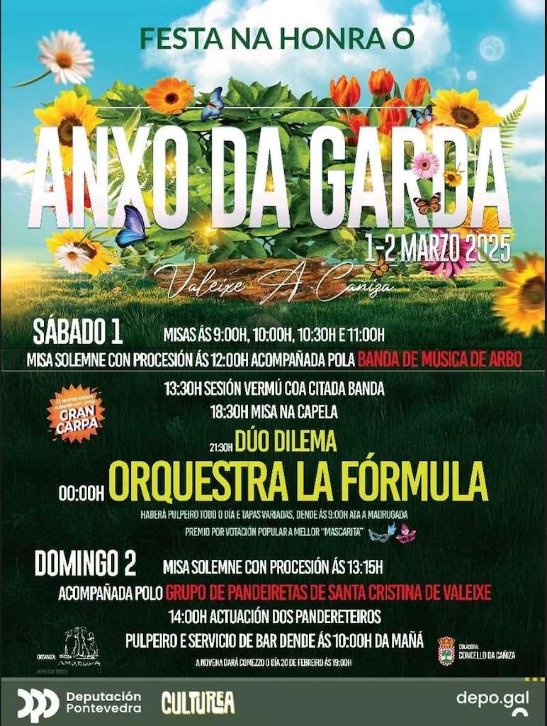 Santo Anxo da Garda de Valeixe en A Cañiza