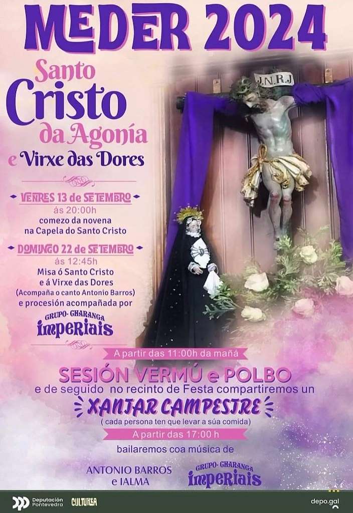 Santo Cristo da Agonía e Virxe das Dores de Meder en Salvaterra do Miño