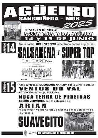 Fechas, información, programa, cartel, imágenes, mapa y ubicación de Santo Cristo de Agüeiro  en  Mos