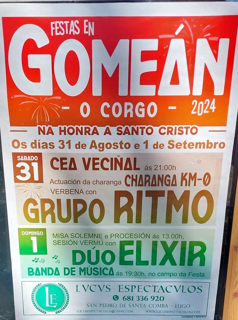 Santo Cristo de Gomean en O Corgo