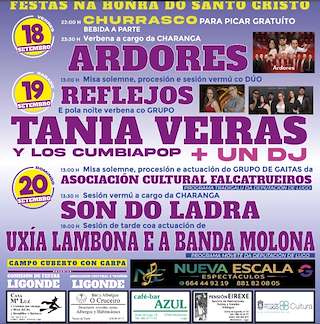 Fechas, información, programa, cartel, imágenes, mapa y ubicación de Santo Cristo de Ligonde (2026) en Monterroso