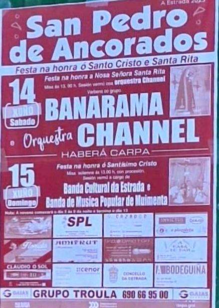 Santo Cristo e Santa Rita de San Pedro de Ancorados (2025) en A Estrada