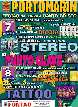Fechas, información, programa, cartel, imágenes, mapa y ubicación de Santo Cristo  en  Portomarín