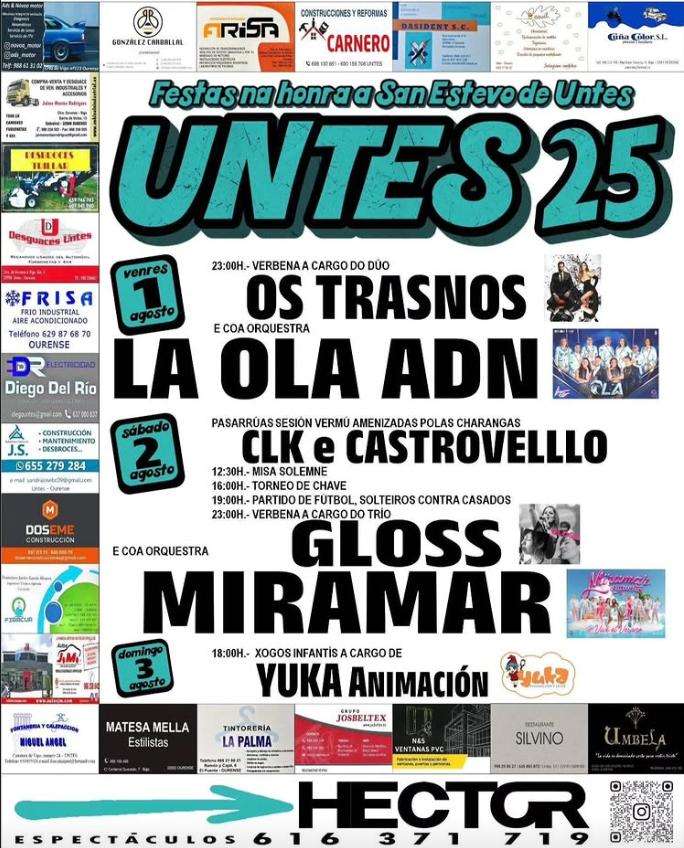 Santo Estevo de Untes (2025) en Ourense