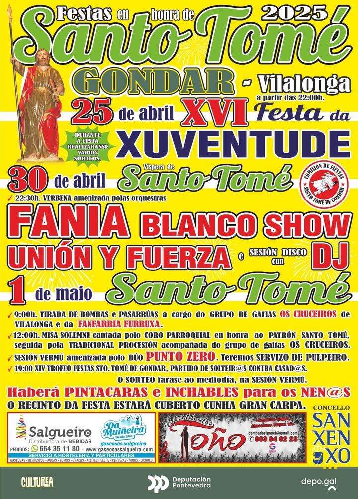 Santo Tomé de Gondar en Sanxenxo