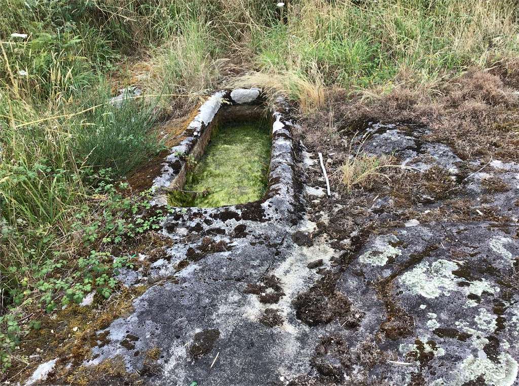 Sarcófagos da Laxe do Prado en Cangas