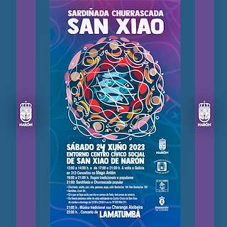 Sardiñada - Churrascada de San Xiao en Narón