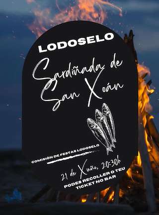 Sardiñada de San Xoán de Lodoselo en Sarreaus