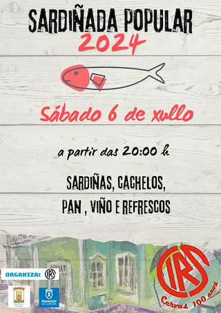 Sardiñada Popular de Cervás en Ares
