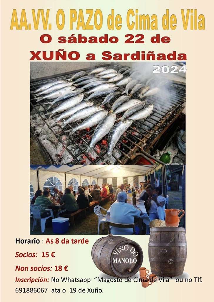 Sardiñada de Cima de Vila en Amoeiro