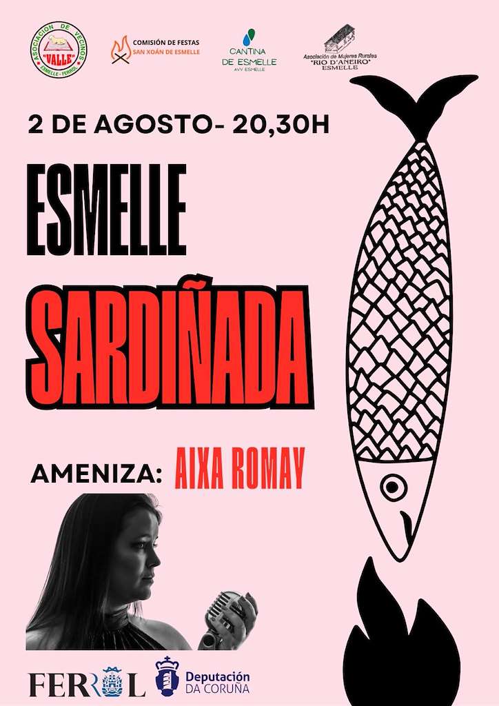 Sardiñada de Esmelle (2025) en Ferrol