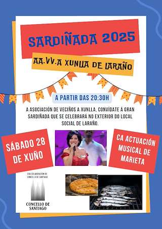 Fechas, información, programa, cartel, imágenes, mapa y ubicación de Sardiñada de Laraño  en  Santiago de Compostela