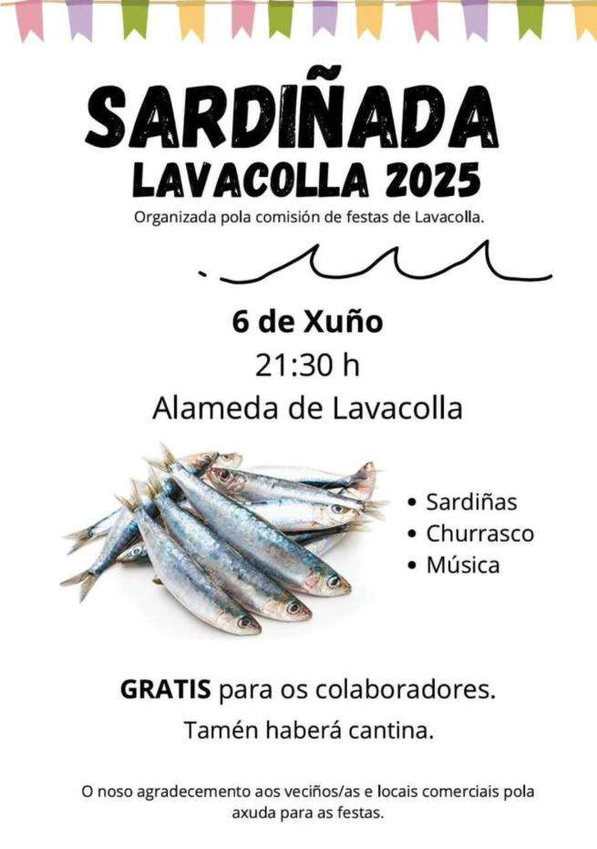 Sardiñada de Lavacolla (2025) en Santiago de Compostela