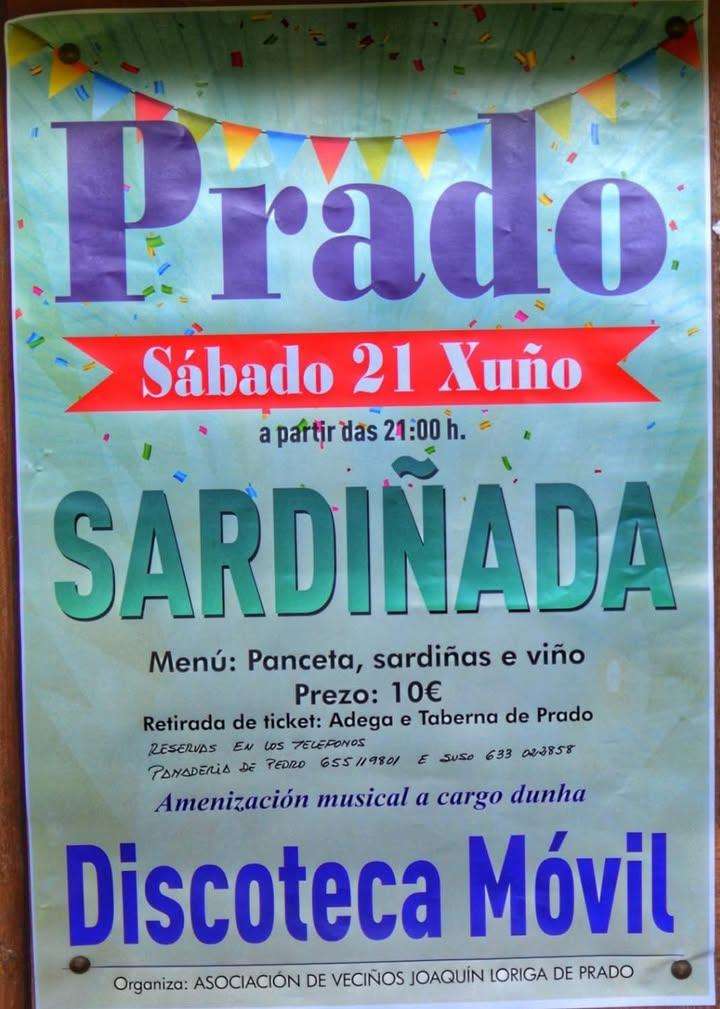Sardiñada de Prado en Lalín