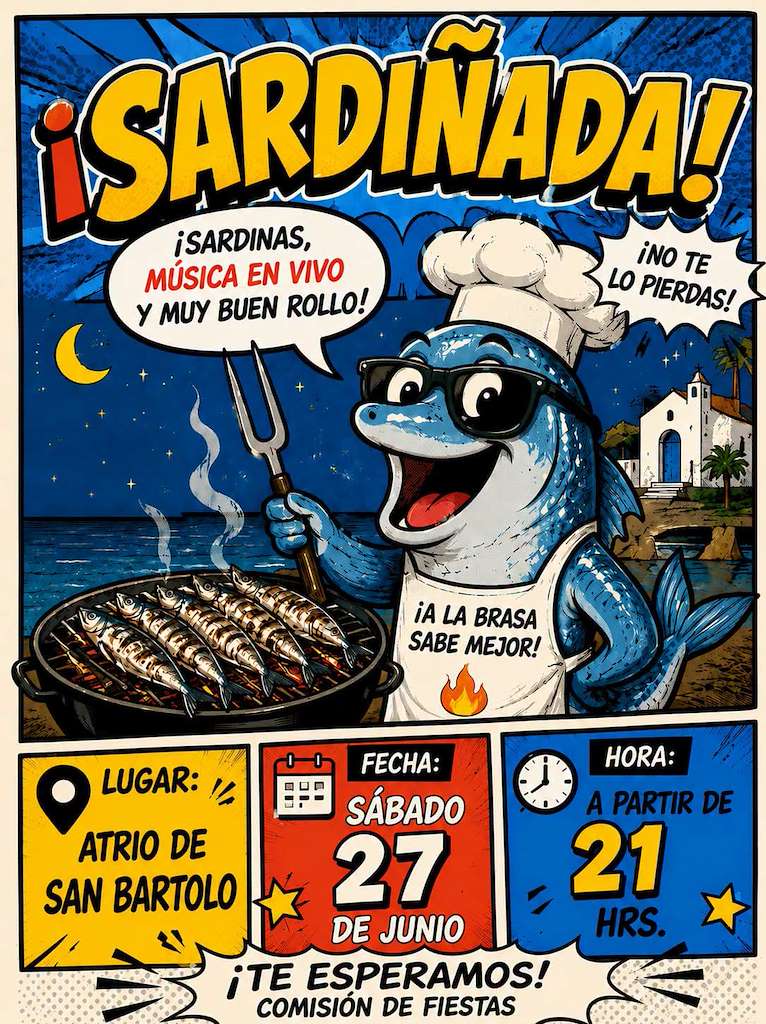 Sardiñada de San Bartolo  en Valdoviño