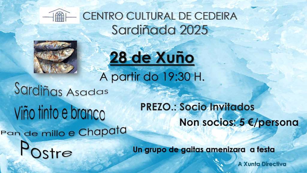 Sardiñada de San Xoán de Cedeira (2025) en Redondela