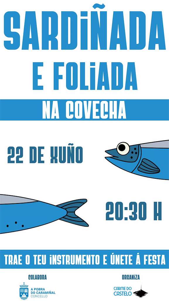 Sardiñada e Foliada de A Covecha en A Pobra do Caramiñal